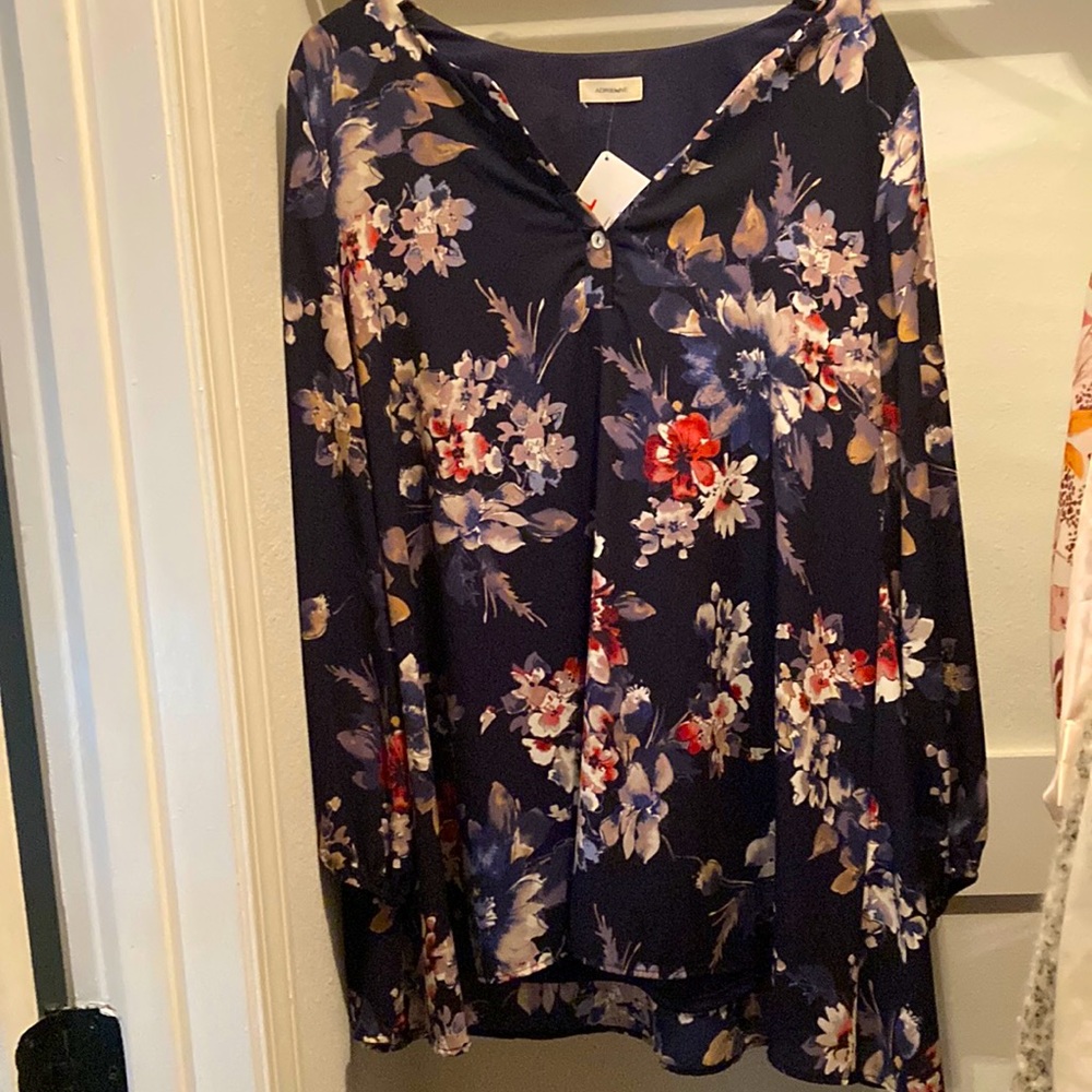 Adrienne floral mini dress